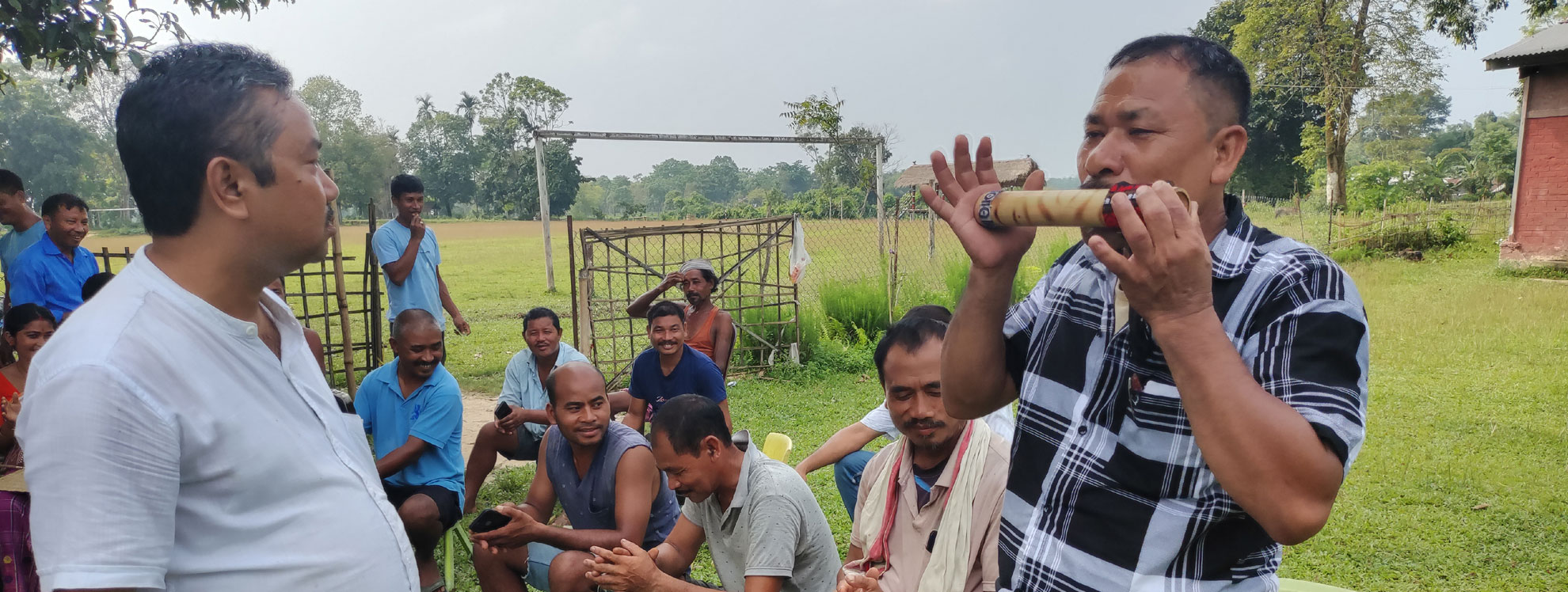 Capturing the essence of grassroots innovation and traditional wisdom in Assam's scenic landscapes