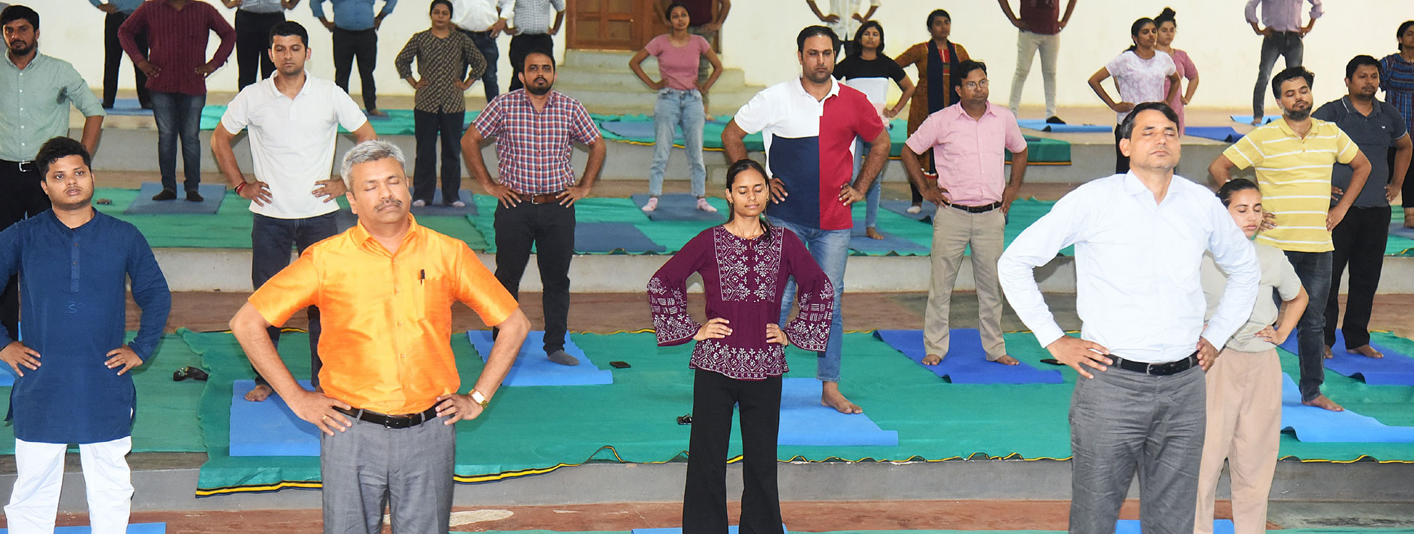 Celebrating wellness together on International Yoga Day 2024!