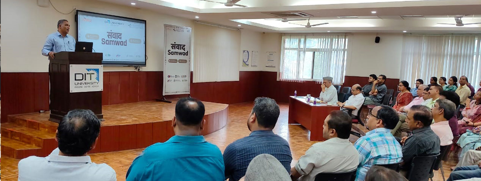 Enriching Samvad with YOJAK at Dehradun cell held at DIT campus