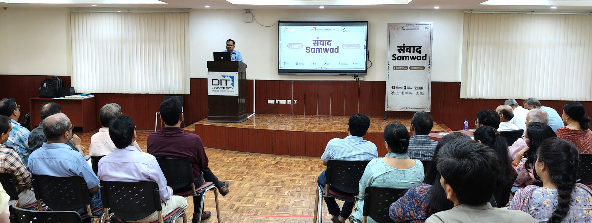 Enriching Samvad with YOJAK at Dehradun cell held at DIT campus