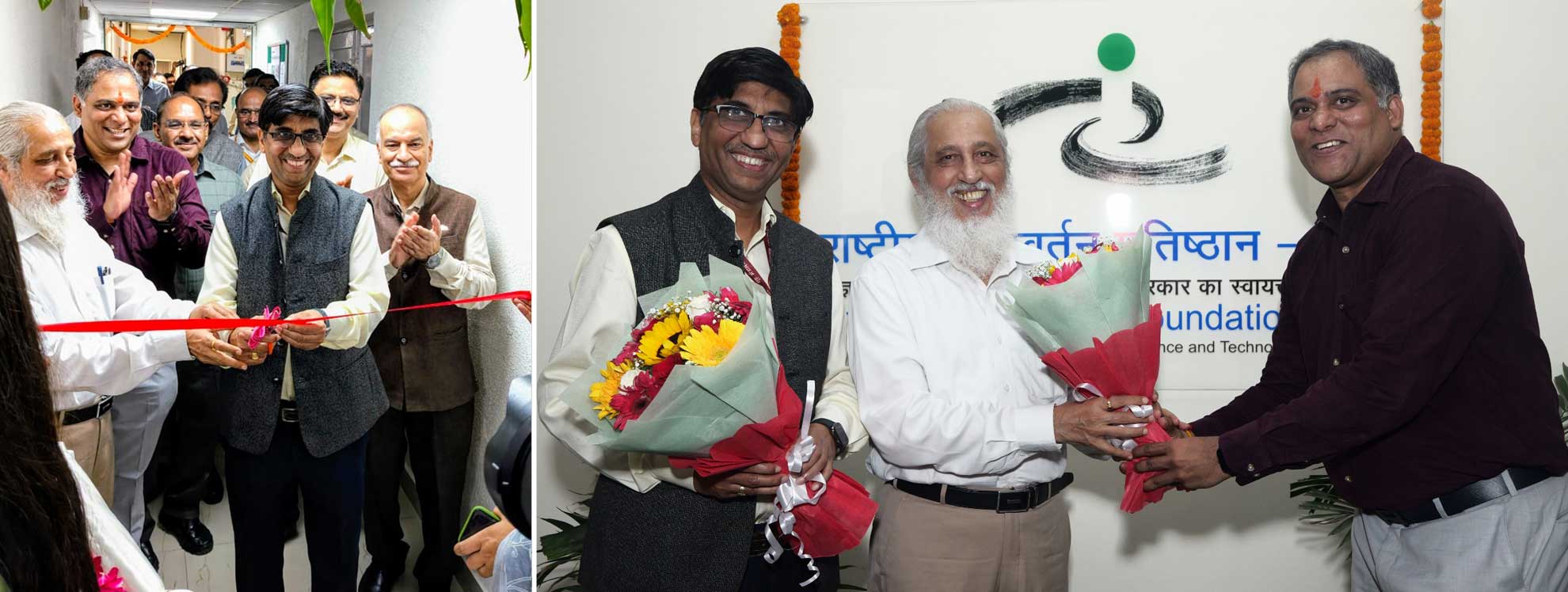 The new NIF regional office at Sector 62, Noida, was successfully inaugurated by Prof Abhay Karandikar and Prof Anil Sahasrabudhe.