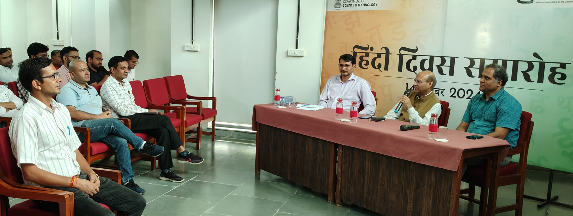 Commencement of Hindi Pakhwada at NIF - India with an insightful lecture by Prof. Dr. Bhola Ram Gurjar, Director, NITTTR Chandigarh