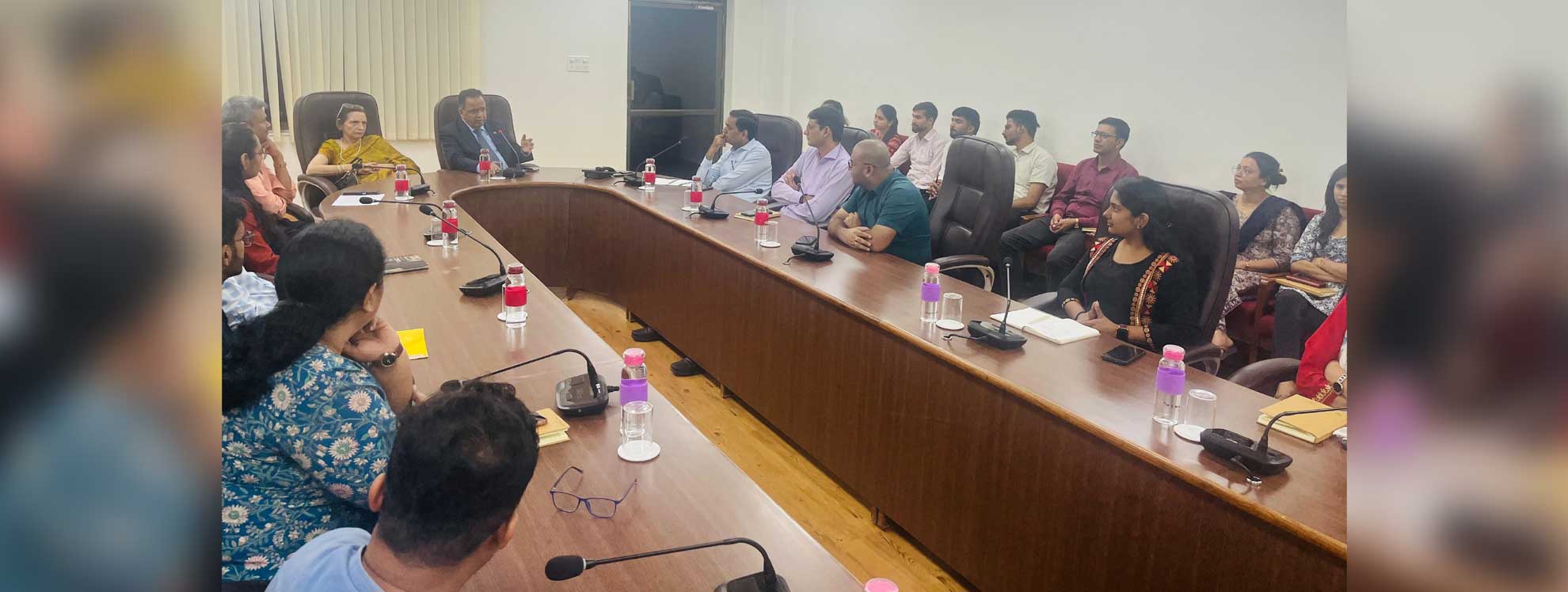 Dr. Narinder Kumar Mehra, esteemed immunologist & former AIIMS Dean, along with Dr. Raj Mehra visited NIF and shared expertise on healthcare innovations, leprosy & menopause effects with our team