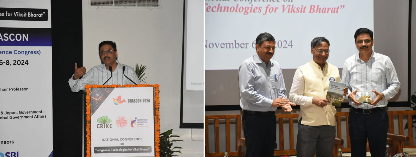 Dr. Vipin Kumar, Chief Scientist & Former Director, NIF, delivered a plenary on 
