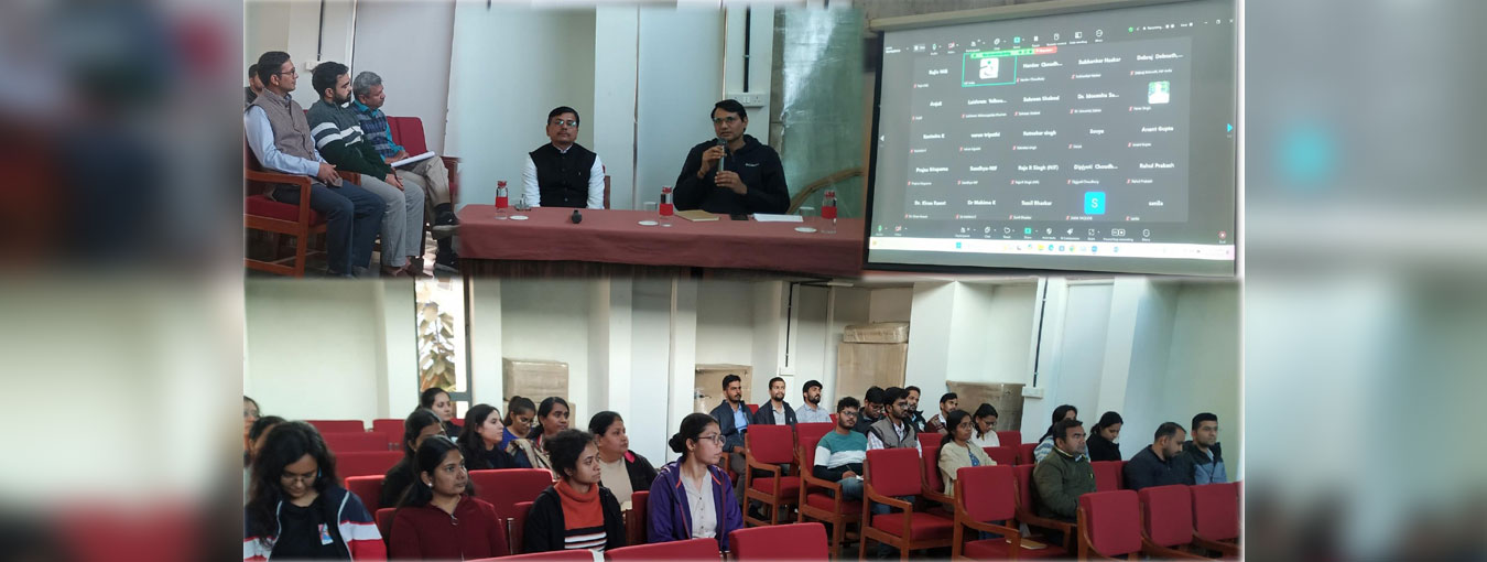 National Innovation Foundation-India, Gandhinagar organized an Official Language Hindi Workshop, where Translator Officer, Shri Rahul Sharma from Central Public Works Department, Government of India, Gandhinagar, Gujarat, conducted a practice session encouraging staff to promote progressive use of Rajbhasha Hindi at NIF.