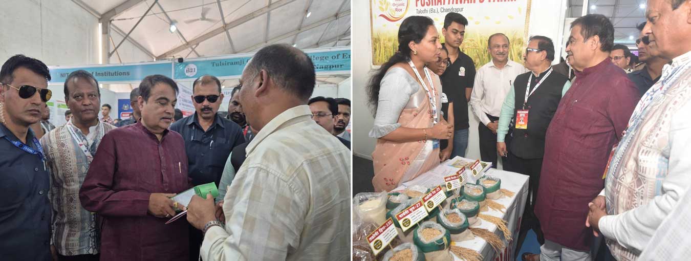 Grassroots innovators supported by NIF depicted their technologies at Advantage Vidarbha 2025!  Hon’ble Minister Nitin Gadkari interacted with them, appreciating their impact. Thousands explored Innovation for Agriculture & Industry
