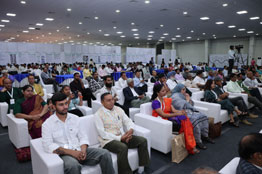 Audience watching NIF short film made for special Silver Jubilee Celebration