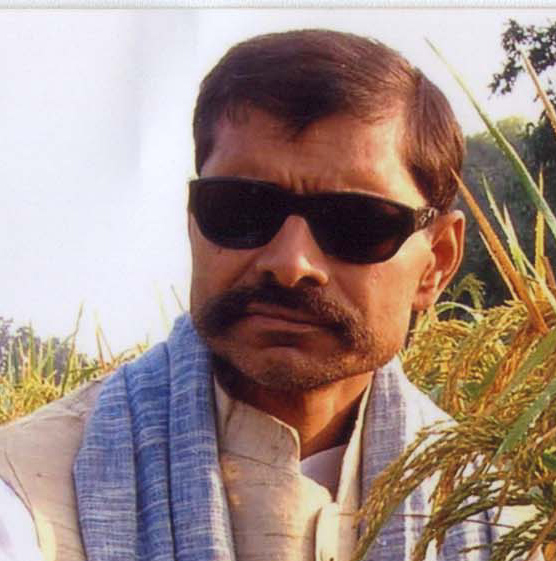volunteer Prakash Singh Raghuvanshi
