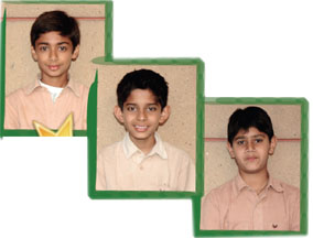 volunteer Amnaya Sheel Khosla,Mrudang Mathur, Shreyas Kadaba