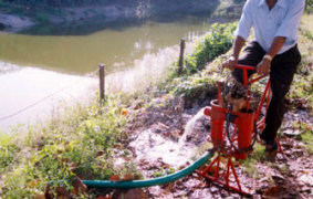 Pedal Operated Pump - Photo