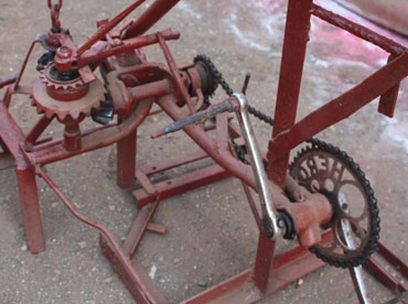 Pedal Operated Drilling Machine and
others - Photo