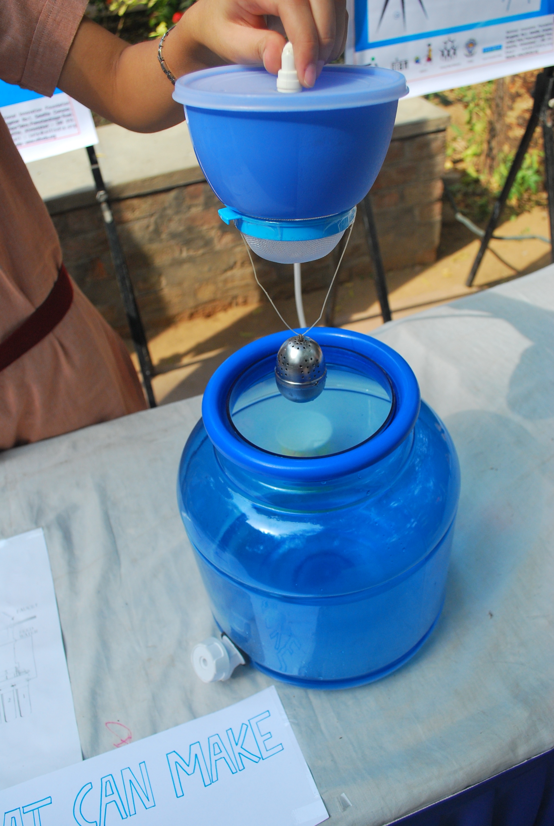 Using discarded water from RO for household applications - Photo