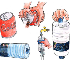 Image of Puncturing mechanism for water bottles