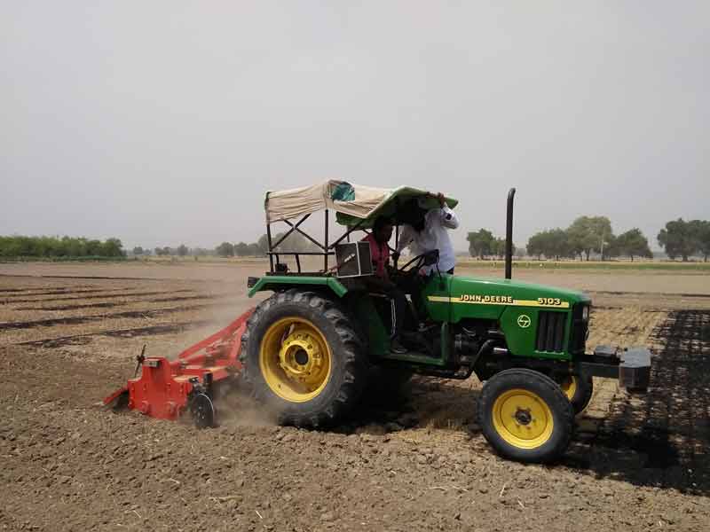 Image of Double Axle Rotavator