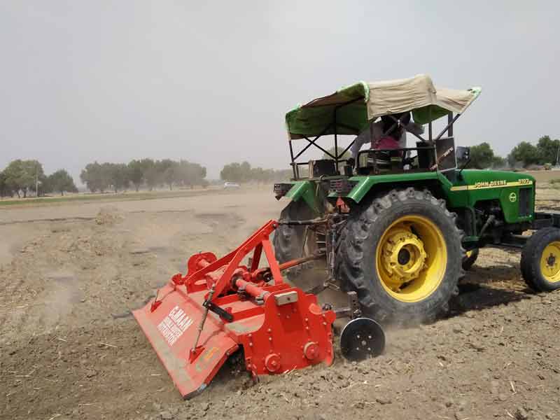 Image of Double Axle Rotavator