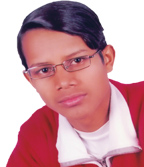 volunteer Rahul Kumar Patel