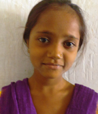 volunteer Chhaya Sambhoji Thakor