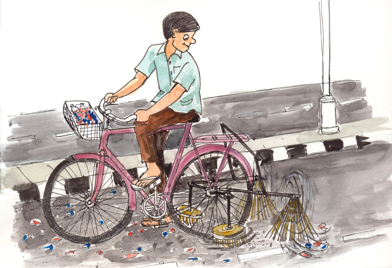 The Cycl-O-Cleaner - Photo