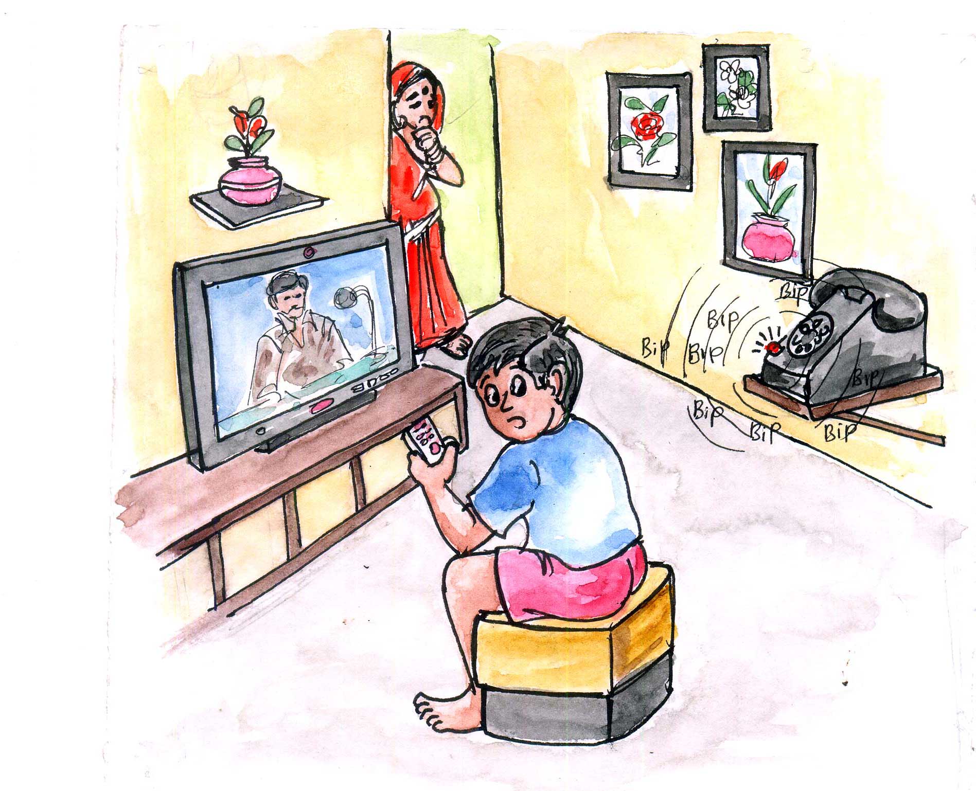 Indicator for dead landline phones - Photo