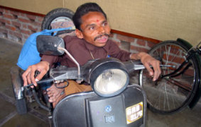 Scooter for the Physically Challenged - Photo