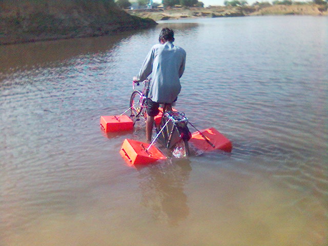 The Amphibious Bicycle and Other Technological Contributions - Photo
