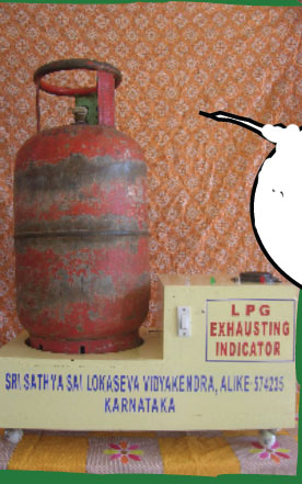 LPG Exhausting Indicator - Photo