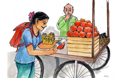 Differentiating artificially and naturally ripened fruits - Photo