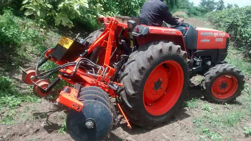 Image of Tillage Equipment with Mechanical Sensor