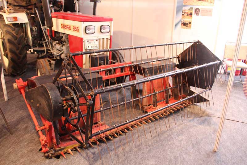 Image of Reaper Windrower with Reel