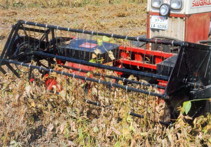 Image of Reaper Windrower with Reel