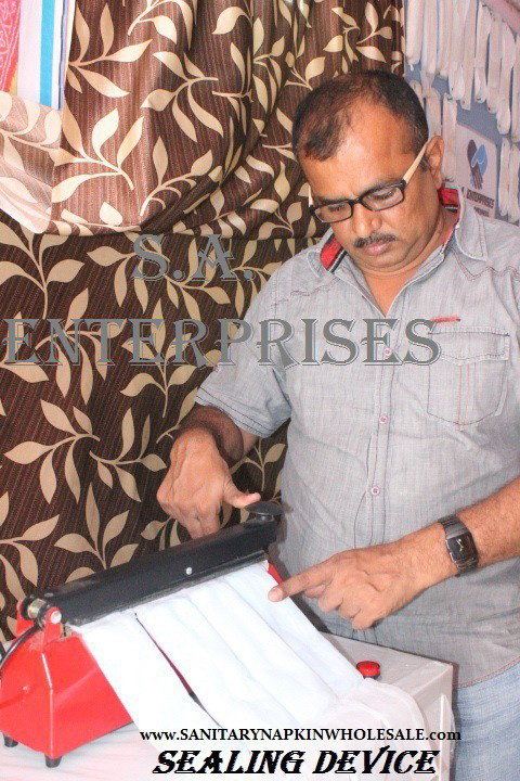 Image of Low Cost Sanitary Napkin Making Machine