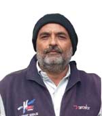 volunteer Arjunbhai M. Paghdar