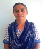 volunteer Smt. Aniyamma Baby   