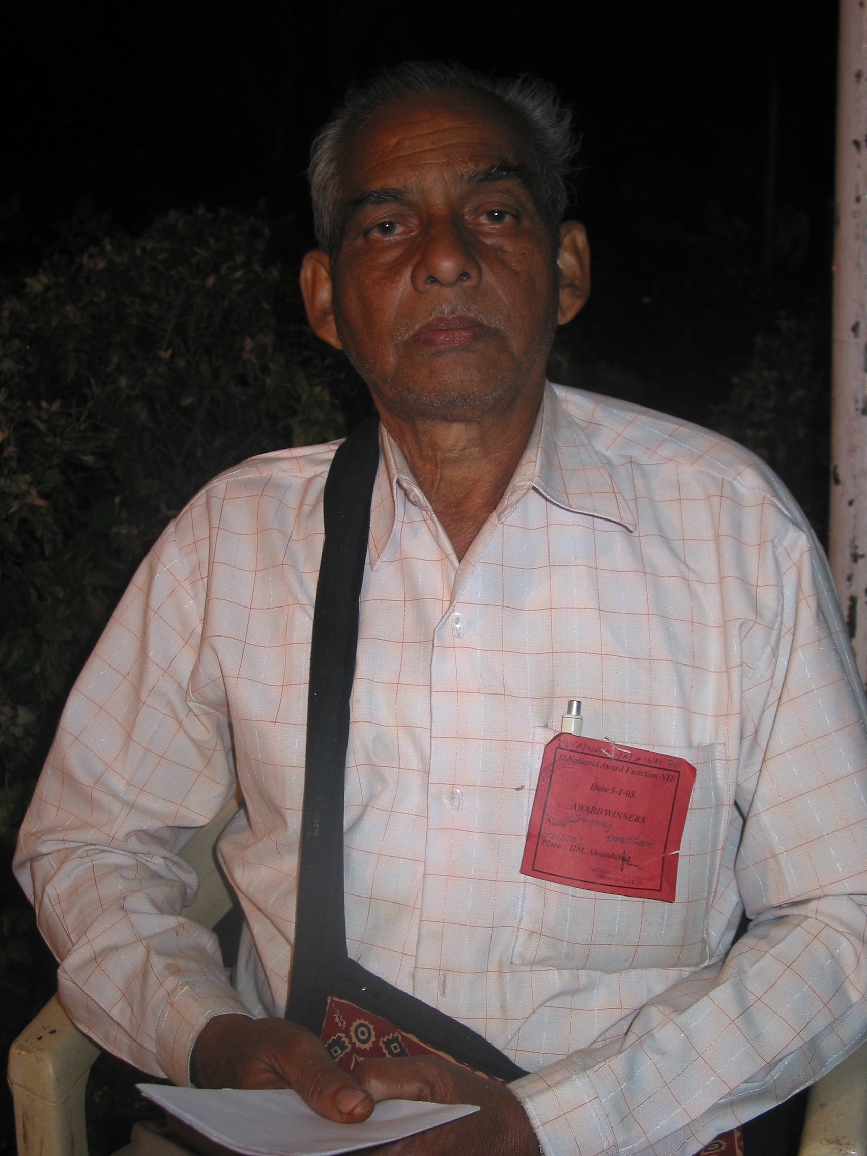 volunteer Lingaraj Pradhan