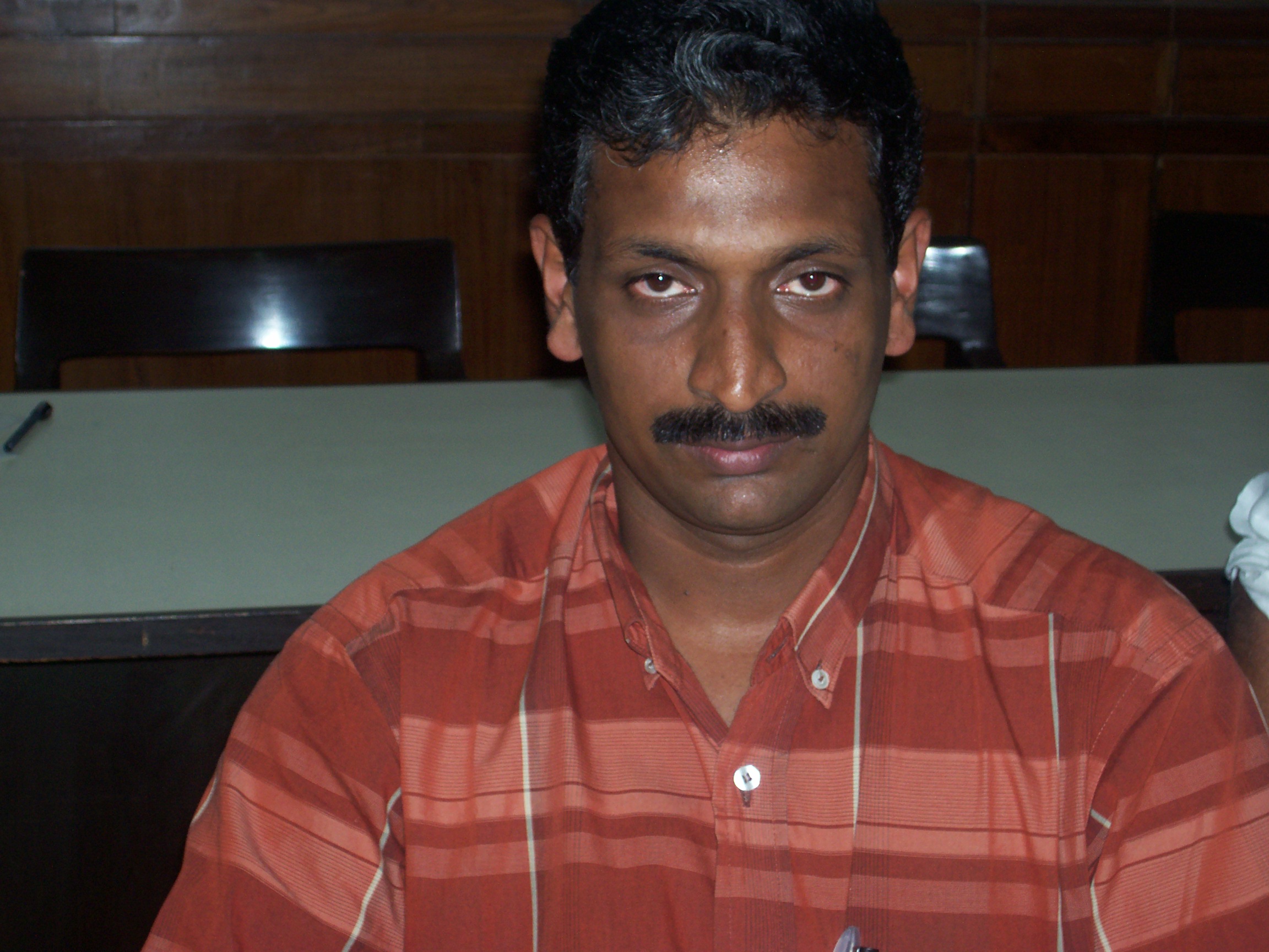 volunteer Sabu Varghese
