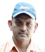 volunteer Natubhai R Wadher