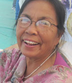 volunteer Mrs Khumujam Jina