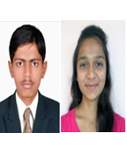 volunteer Pankit B Gami & Ekta Patel