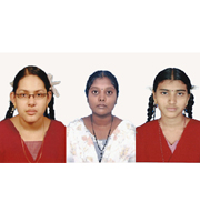volunteer Laila Banu, SM Arthi,vinotha