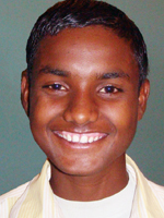 volunteer Sajid Ansari