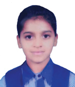 volunteer Khushi Rajeshkumar Patel